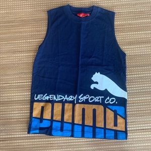 NWOT Puma boys Tank top size L